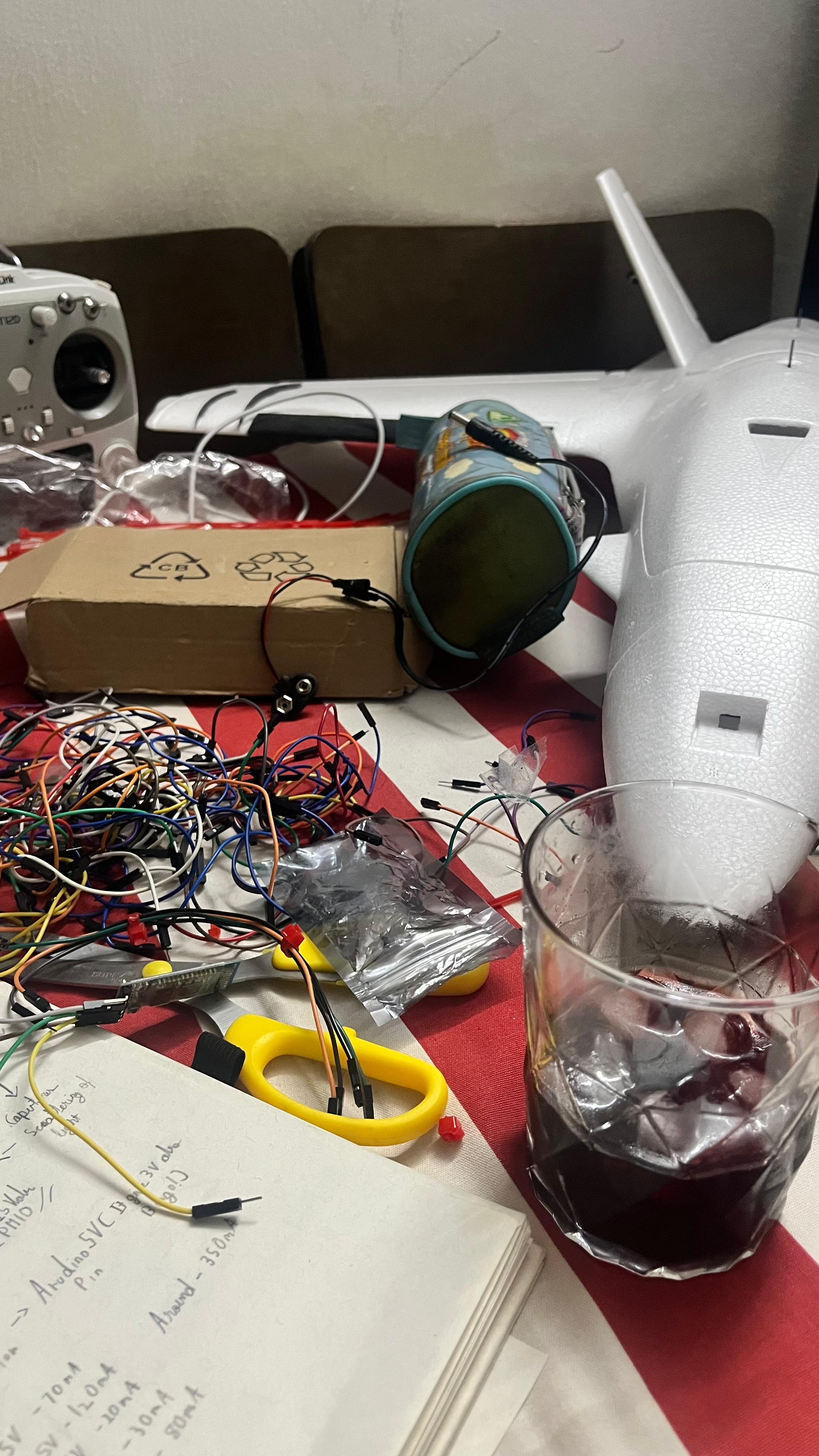 UAV telemetry and mission data work